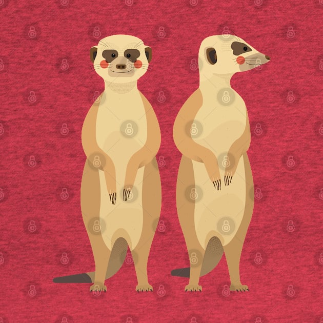 Meerkat, African Wildlife by theprintedsparrow